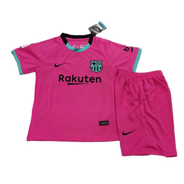 Camiseta Barcelona Replica Tercera Ropa Niños 2020/21